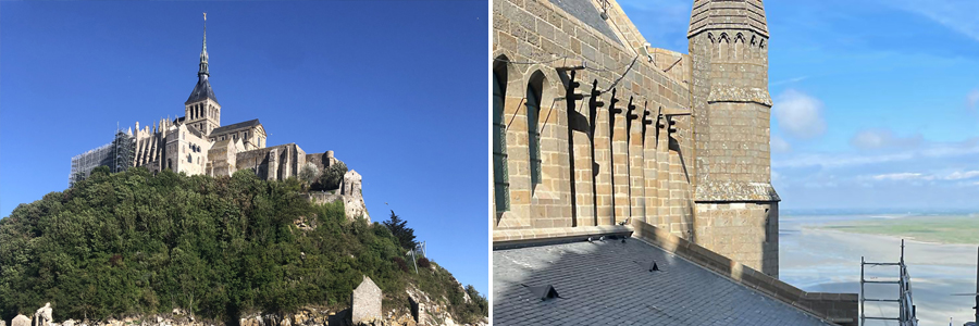 Mont Saint Michel con filita gris jbernardos