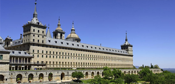 cubierta de pizarra de El Escorial
