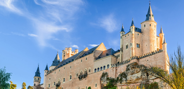 Pizarra de cubierta Alcazar de Segovia